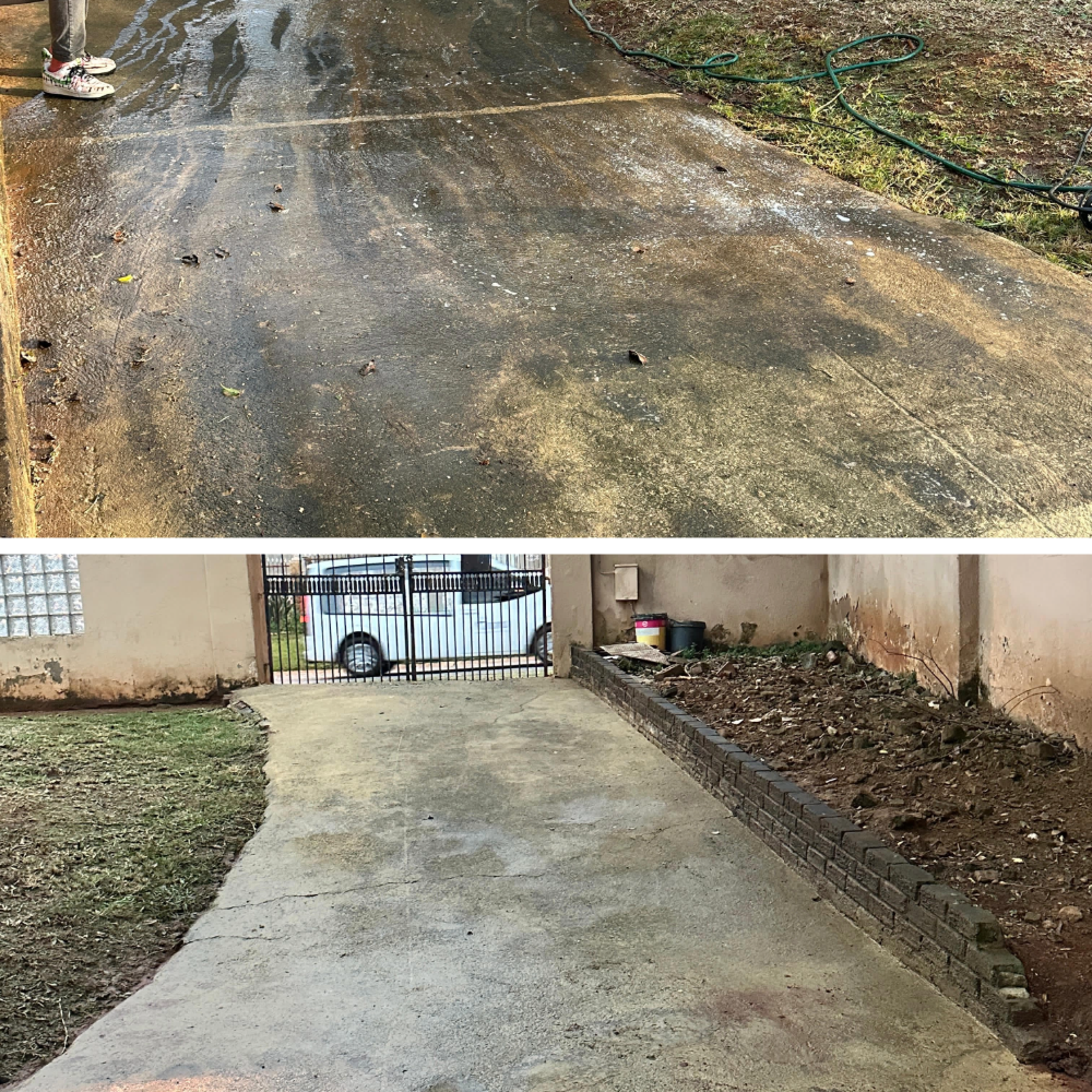 Randburg Driveway Deep Clean