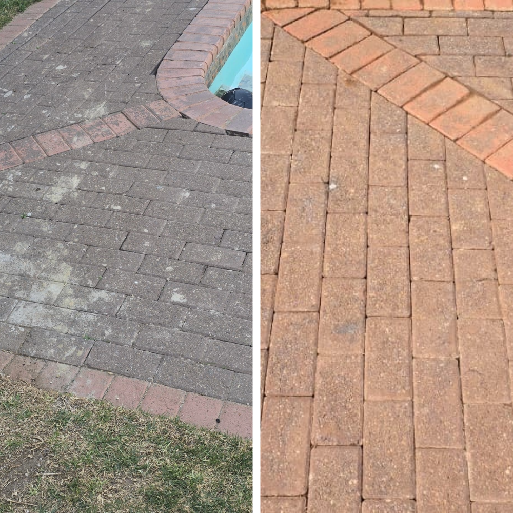 Concrete Driveway Cleaning